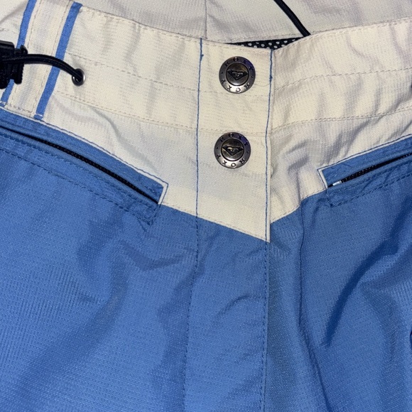 NWOT Roxy Quicksilver Boardwear Girls Blue Snowboard Snow Pants L - Picture 9 of 12